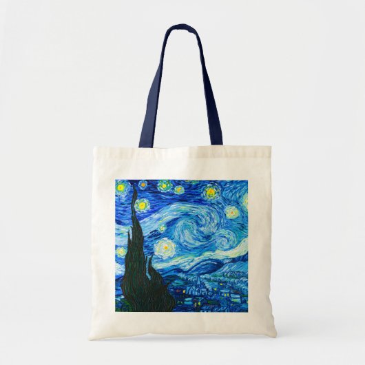 Van Gogh Starry Night Tragetasche (Vorne)