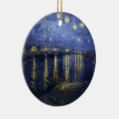 Van Gogh Starry Night über der Rhone Keramikornament (Rechts)
