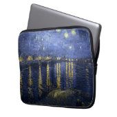 Van Gogh Starry Night über der Rhone Laptopschutzhülle (Vorderseite Links)