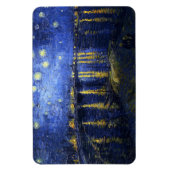 Van Gogh Starry Night über der Rhone Magnet (Vertikal)