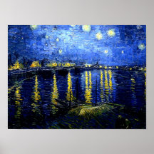 Van Gogh - Starry Night über der Rhone