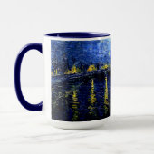 Van Gogh - Starry Night über der Rhone Tasse (Links)