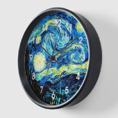 Van Gogh - Starry Night Uhr (Winkel)