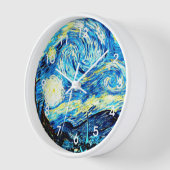 Van Gogh, Starry Night Uhr (Winkel)