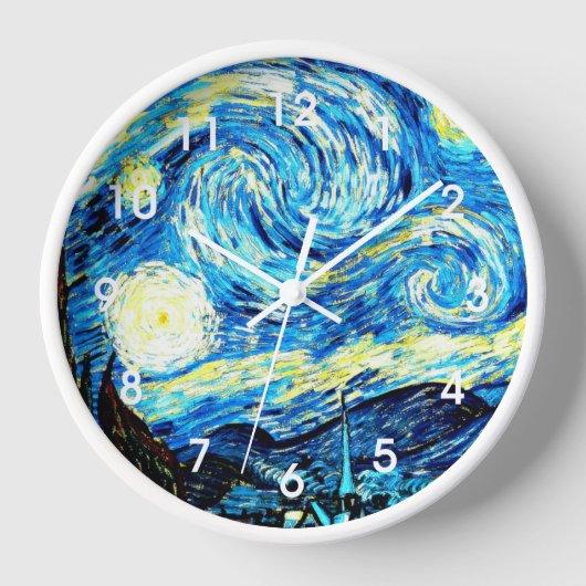Van Gogh, Starry Night Uhr (Vorderseite)