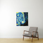 Van Gogh - Starry Night Wandteppich (Beispiel)