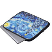 Van Gogh - Starry Night - Weihnachten Laptopschutzhülle (Vorne Knopf)