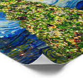 Van Gogh Starry Night - Weihnachtsbaum Poster (Ecke)