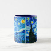 Van Gogh Starry Night Zweifarbige Tasse (Mittel)