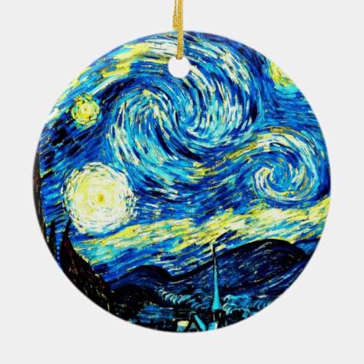 Van Gogh:Startname Keramikornament (Hinten)
