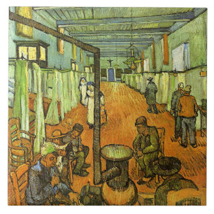 Van Gogh, Station im Krankenhaus, Fliese