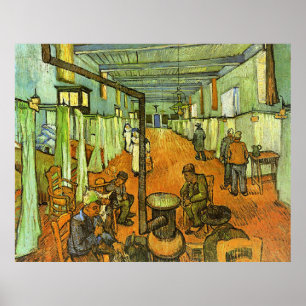 Van Gogh, Station im Krankenhaus, Poster