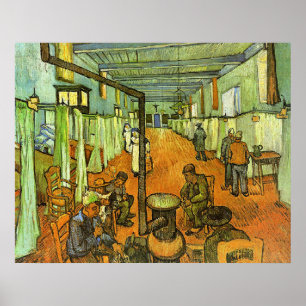 Van Gogh, Station im Krankenhaus, Poster