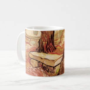 Van Gogh Steinbank im Garten, St Paul Hospital Kaffeetasse