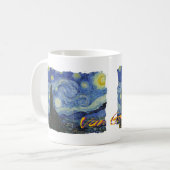 Van Gogh * sternenklare Nacht Kaffeetasse (Vorderseite Links)