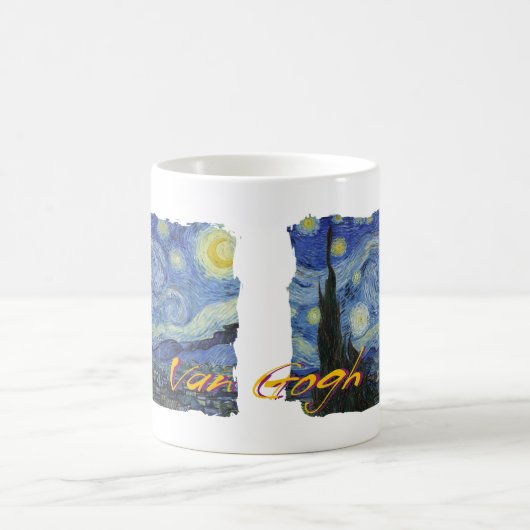 Van Gogh * sternenklare Nacht Kaffeetasse (Mittel)
