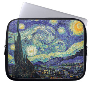 Van Gogh sternenklare Nacht Laptopschutzhülle
