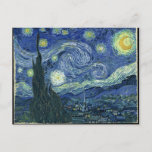 Van Gogh sternenklare Nachtpostkarte Postkarte<br><div class="desc">Van Gogh sternenklare Nachtpostkarte</div>