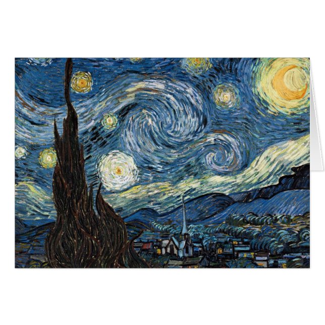 Van Gogh Sternennacht (Vorderseite (Horizontal))