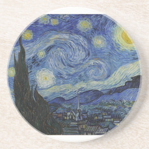 Van Gogh Sternennacht Getränkeuntersetzer
