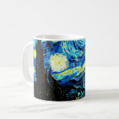 Van Gogh - Sternennacht Kaffeetasse (Vorderseite Links)