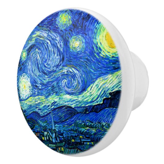 Van Gogh, Sternennacht Keramikknauf (Rechts)