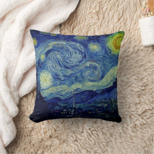 Van Gogh Sternennacht Kissen