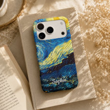 Van Gogh Sternennacht mit individuellem Namen
