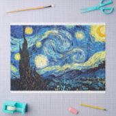 Van Gogh - Sternennacht Seidenpapier (Basteln)