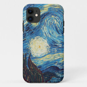 Van Gogh Sternennacht Vintage Blau Meisterwerk Case-Mate iPhone Hülle