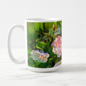 Van Gogh Still Life mit rosa Roses Kaffeetasse (Links)