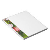 Van Gogh Still Life mit rosa Roses Notizblock (angewinkelt)