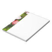 Van Gogh Still Life mit rosa Roses Notizblock (Rotiert)