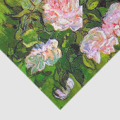 Van Gogh Still Life mit rosa Roses Seidenpapier (Ausschnitt)