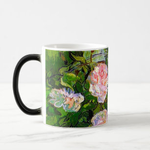 Van Gogh Still Life mit rosa Roses Verwandlungstasse