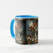 Van Gogh Still Life mit Wiese-Blume und Rose Tasse (Vorderseite Links)
