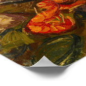 Van Gogh Still Life Prawns and Other Mussels  Poster (Ecke)