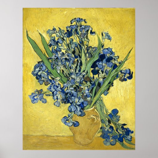 Van Gogh Still Life Vase, Ire (F678) Fine Art Poster (Vorne)