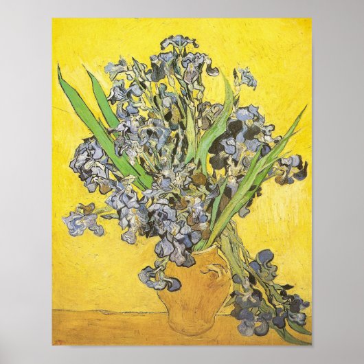 Van Gogh Still Life Vase, Ire (F678) Fine Art Poster (Vorne)