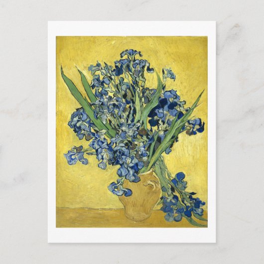 Van Gogh Still Life Vase, Ire (F678) Fine Art Postkarte (Vorderseite)