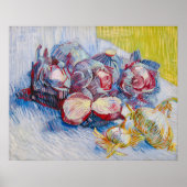 Van Gogh Still Life with Cabbages and Onions Poster (Vorne)