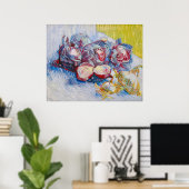 Van Gogh Still Life with Cabbages and Onions Poster (Heimbüro)