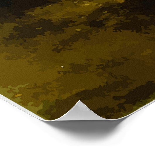 Van Gogh Still Life with Coffee Mill, Pipe and Jug Poster (Ecke)