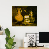 Van Gogh Still Life with Coffee Mill, Pipe and Jug Poster (Heimbüro)