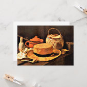 Van Gogh: Stillleben mit Gelbhut Karte (Vorderseite/Rückseite Beispiel)