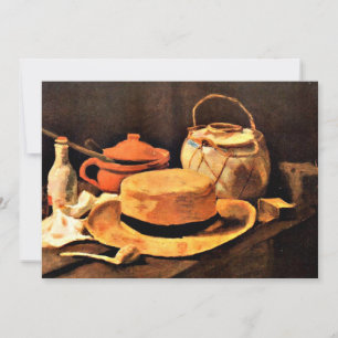 Van Gogh: Stillleben mit Gelbhut Karte