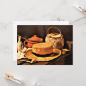 Van Gogh: Stillleben mit Gelbhut Karte (Vorderseite/Rückseite Beispiel)