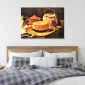 Van Gogh - Stillleben mit Gelbhut Leinwanddruck (Insitu (Schlafzimmer))