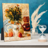 Van Gogh - Stillleben mit Kaffeekuchen Fotoplatte (Seite)