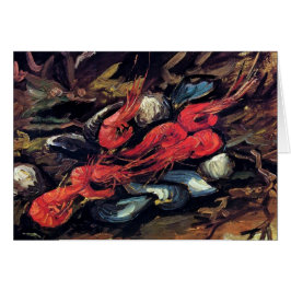 Van Gogh - Stillleben mit Muscheln und Shrimp